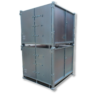 Assembled in 2 tiers