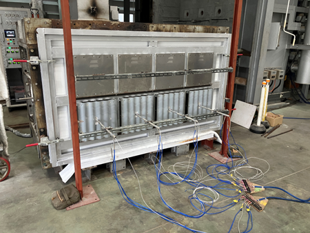 Fire resistance test