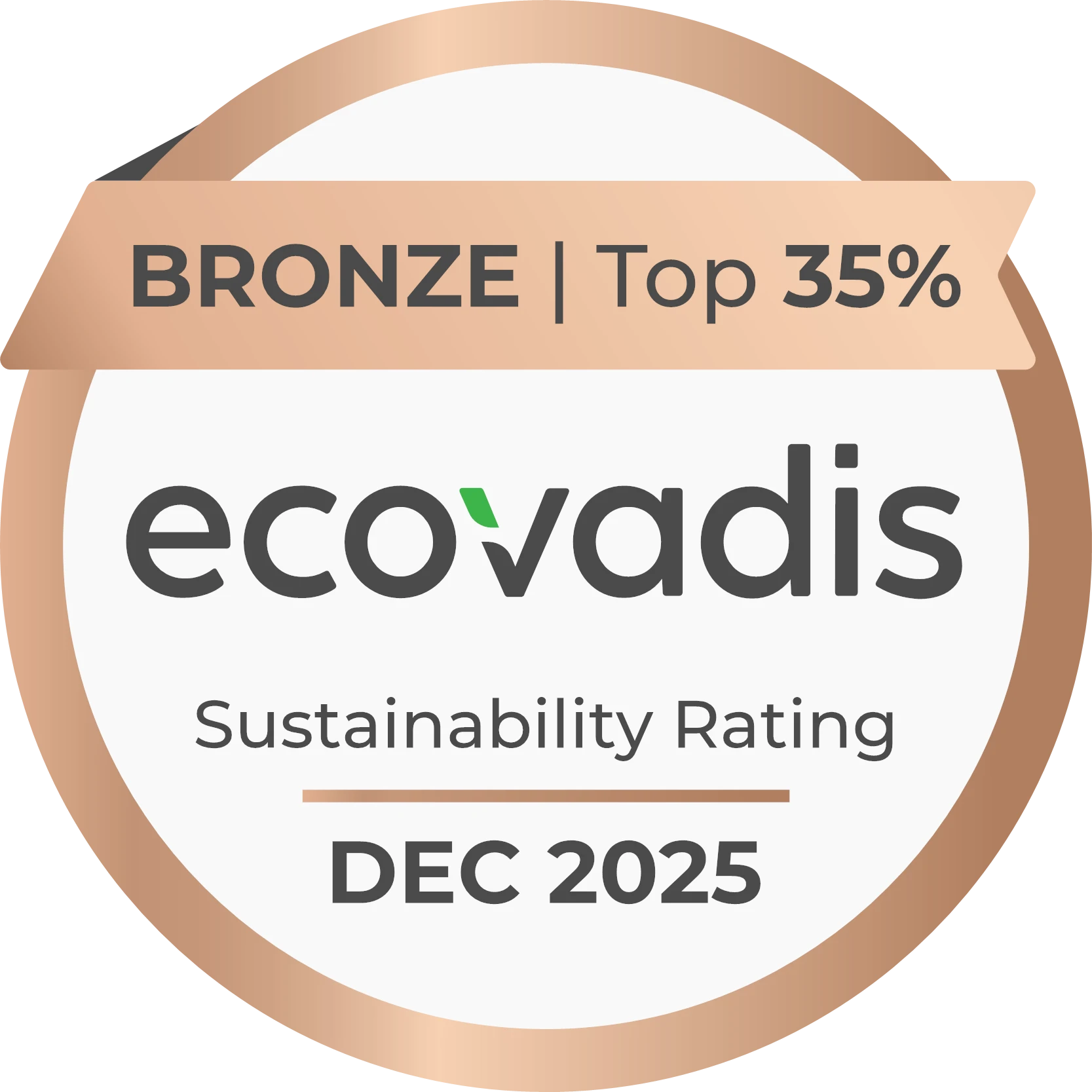 EcoVadisメダル